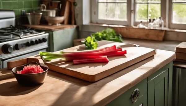 Conseils pour congeler de la rhubarbe facilement